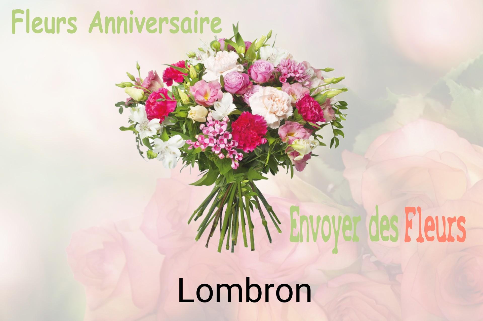 Bouquet de fleurs d’anniversaire livré à Lombron